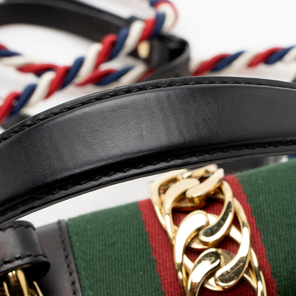Gucci Leather Animal Studs Sylvie Mini Bag