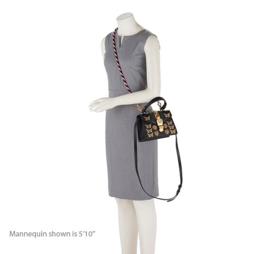 Gucci Leather Animal Studs Sylvie Mini Bag