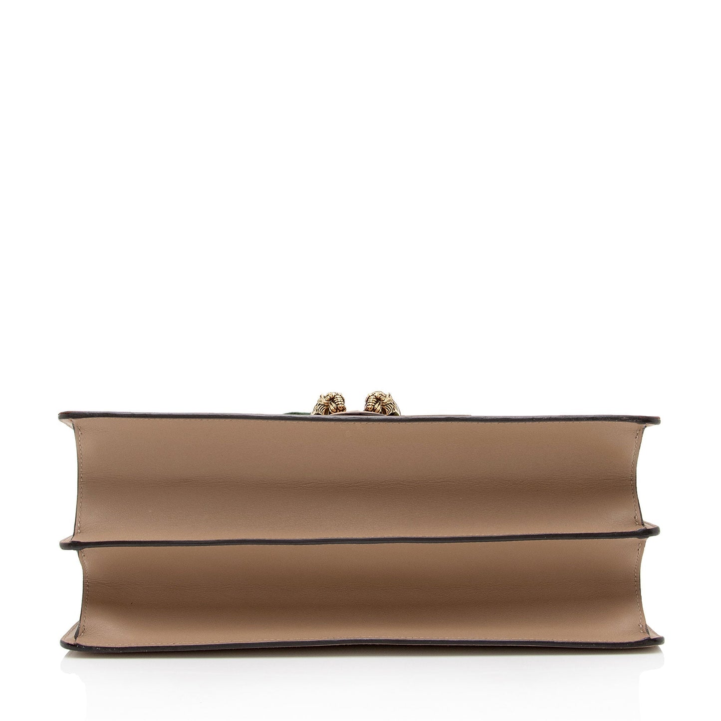 Gucci Leather Bamboo Dionysus Large Top Handle Bag (SHF-M0eZzm)