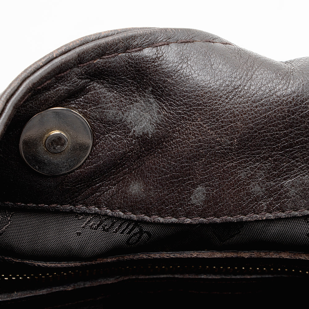 Gucci Leather Charlotte Medium Shoulder Bag