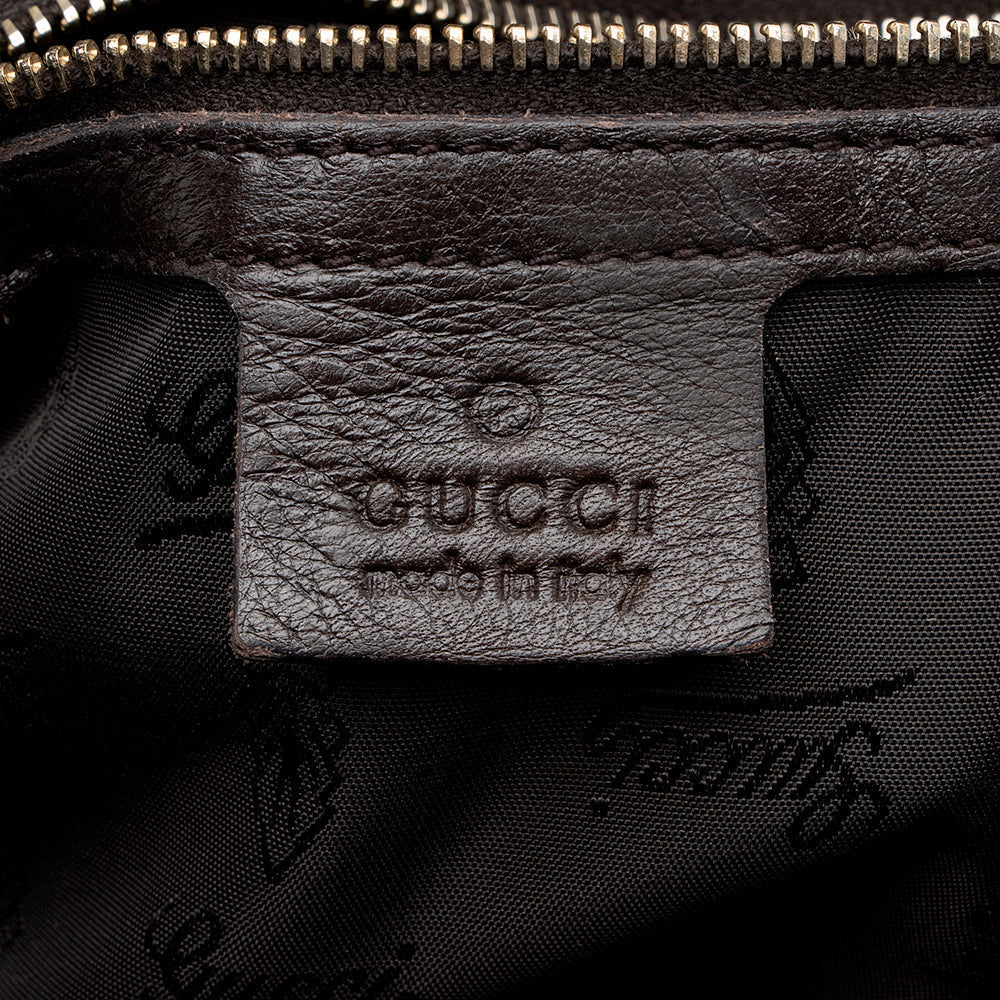 Gucci Leather Charlotte Medium Shoulder Bag