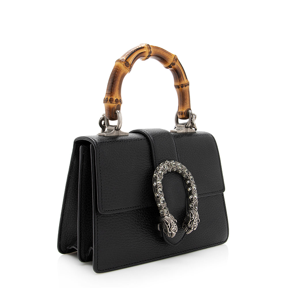 Gucci Leather Dionysus Bamboo Top Handle Mini Bag - FINAL SALE