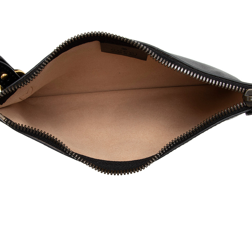 Gucci Leather Double G Small Tote