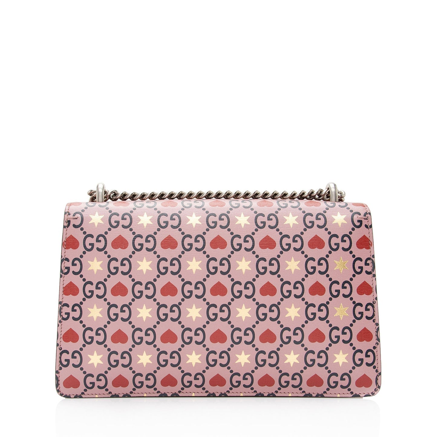 Gucci Leather GG Heart Stars Dionysus Small Shoulder Bag (SHF-3rkuYb)