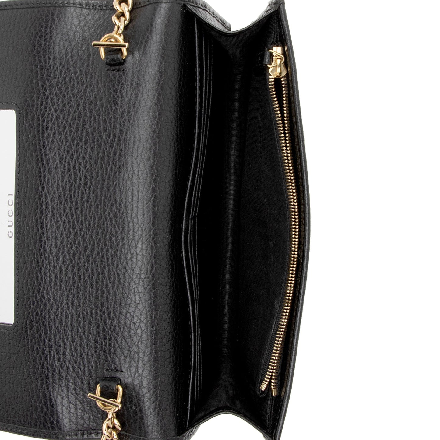Gucci Leather GG Marmont Mini Chain Bag (SHF-x0poGV)