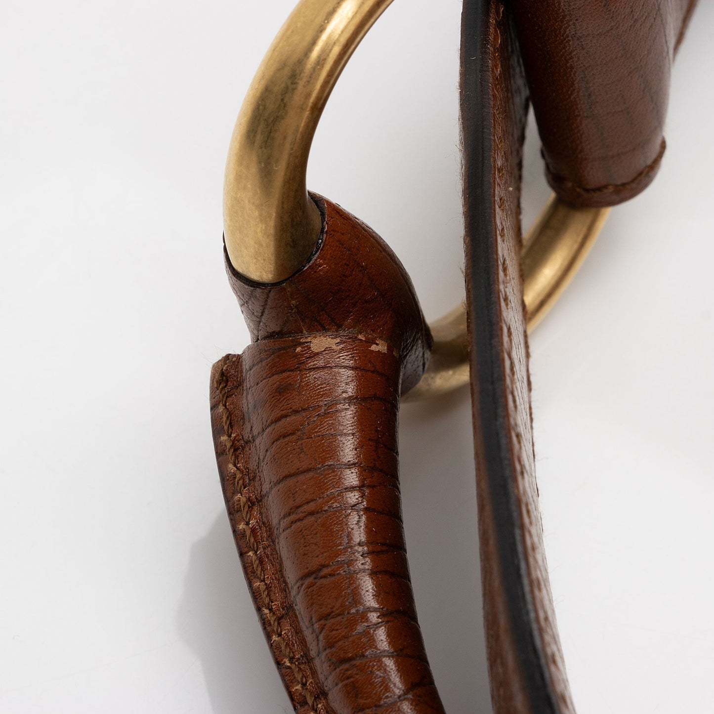 Gucci Leather Horsebit Medium Hobo (SHF-WR9LR9)