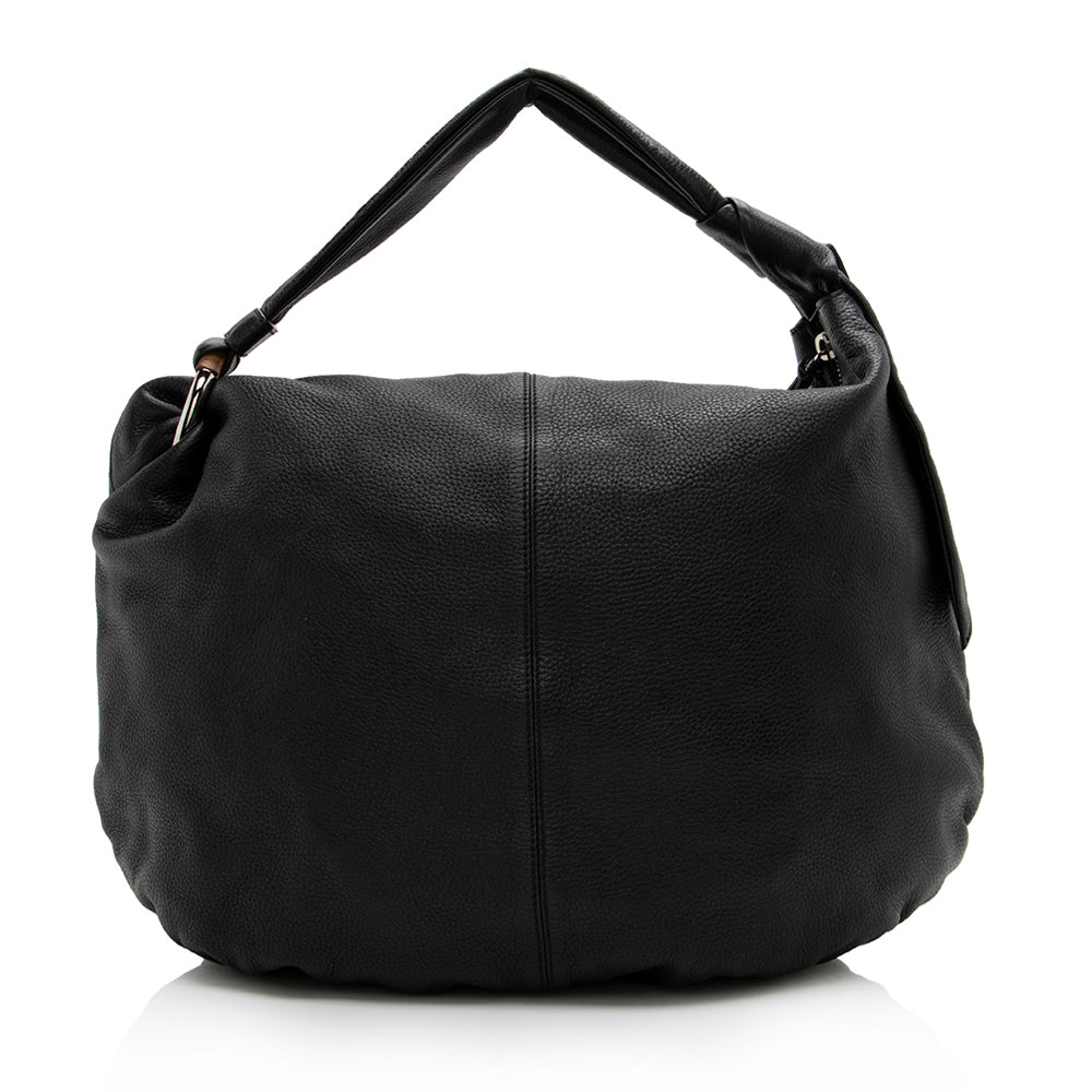 Gucci Leather Jungle Large Hobo