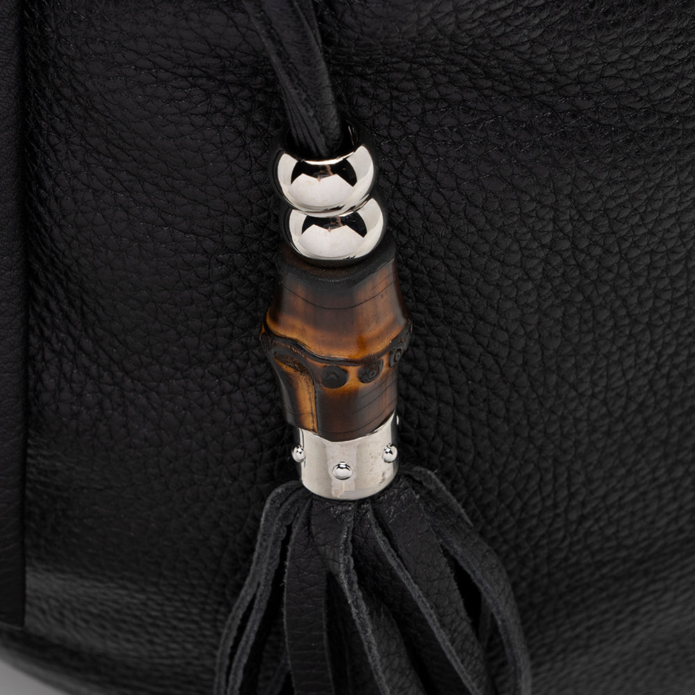 Gucci Leather Jungle Large Hobo