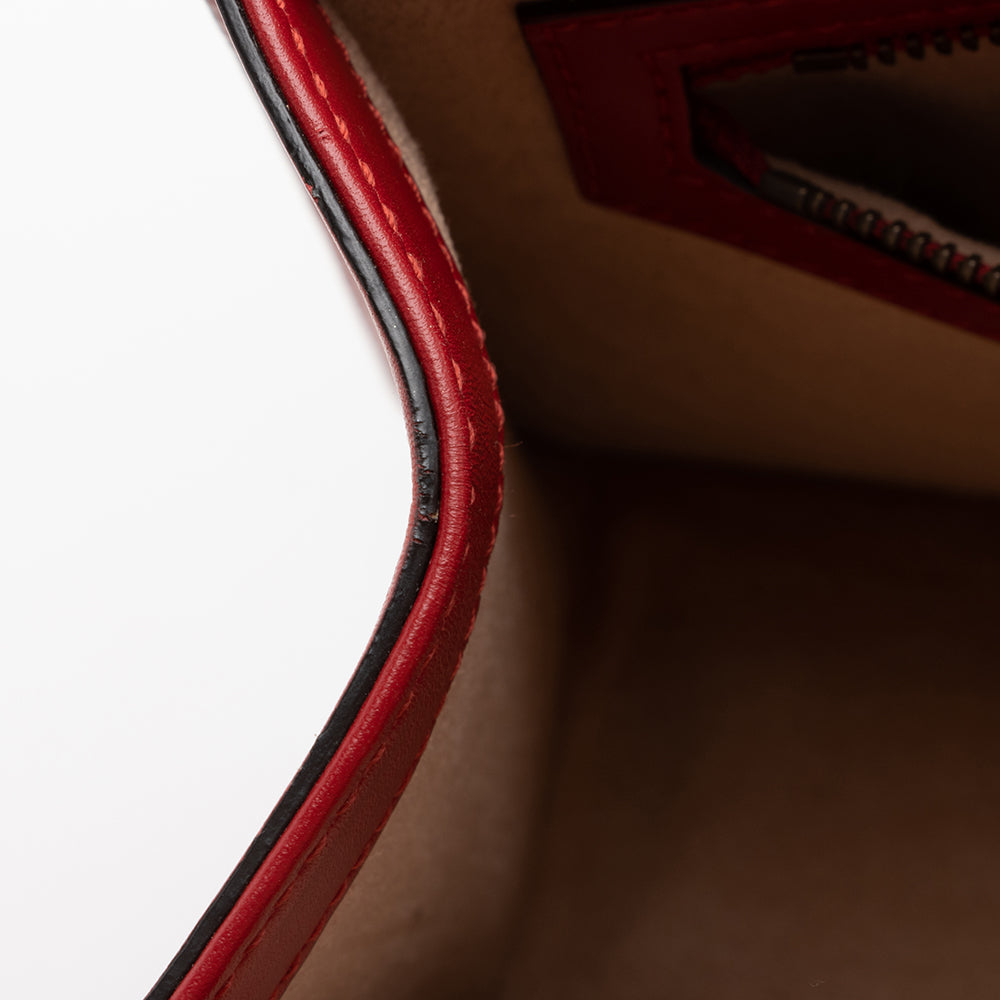 Gucci Leather Queen Margaret Top Handle Satchel