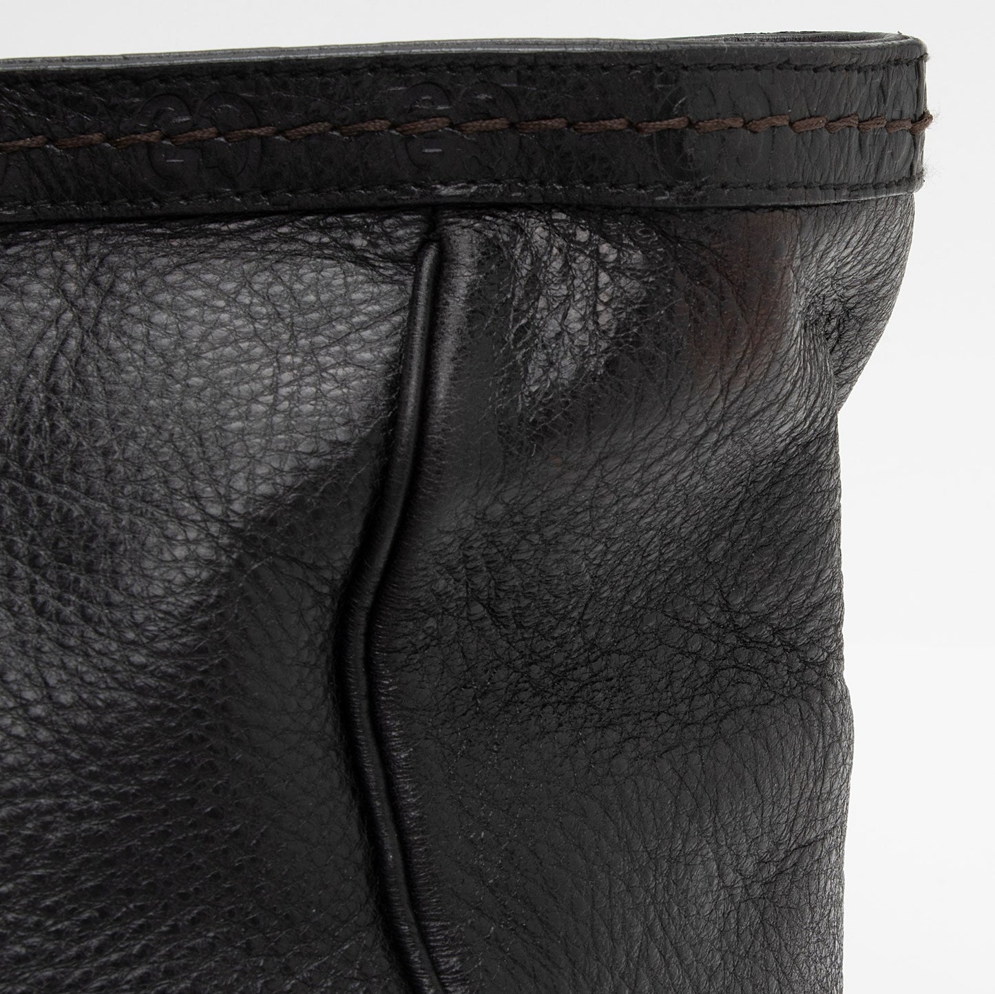 Gucci Leather Signoria Medium Tote (SHF-i1L2KK)