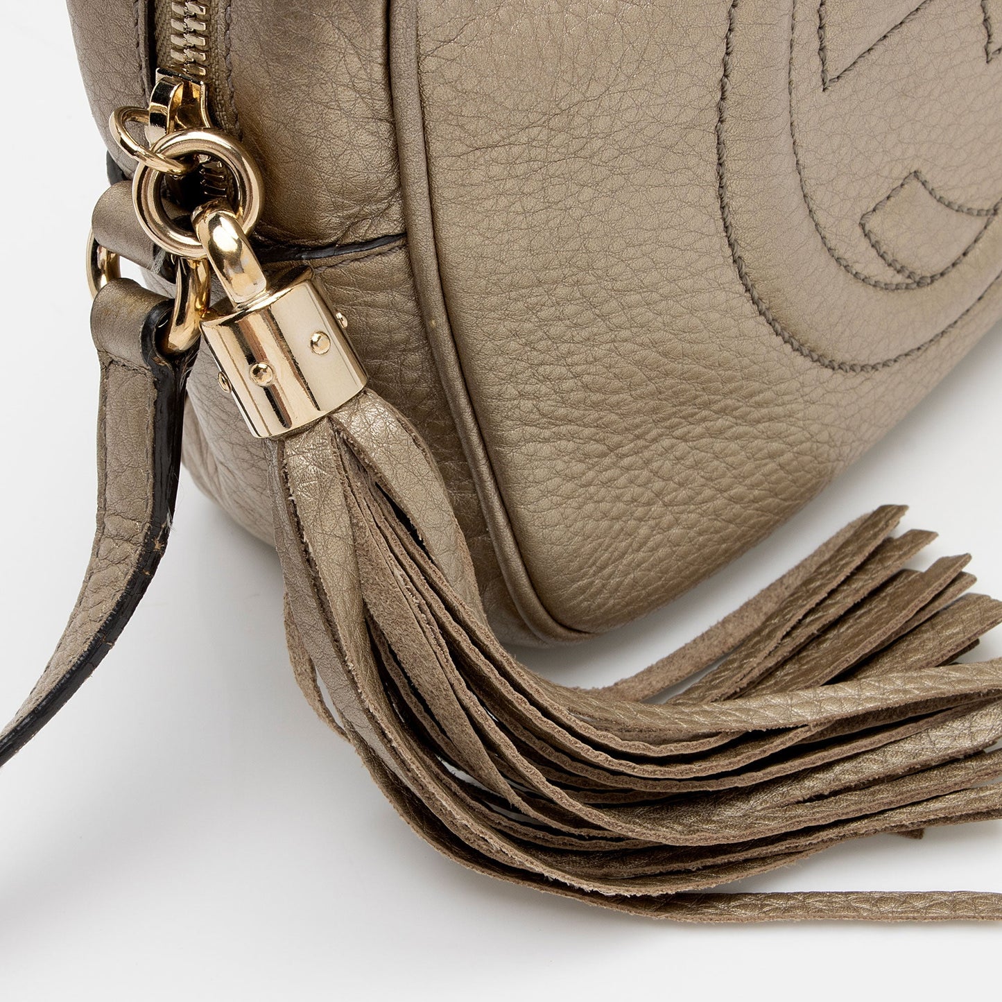 Gucci Leather Soho Disco Bag (SHF-v8SOTc)
