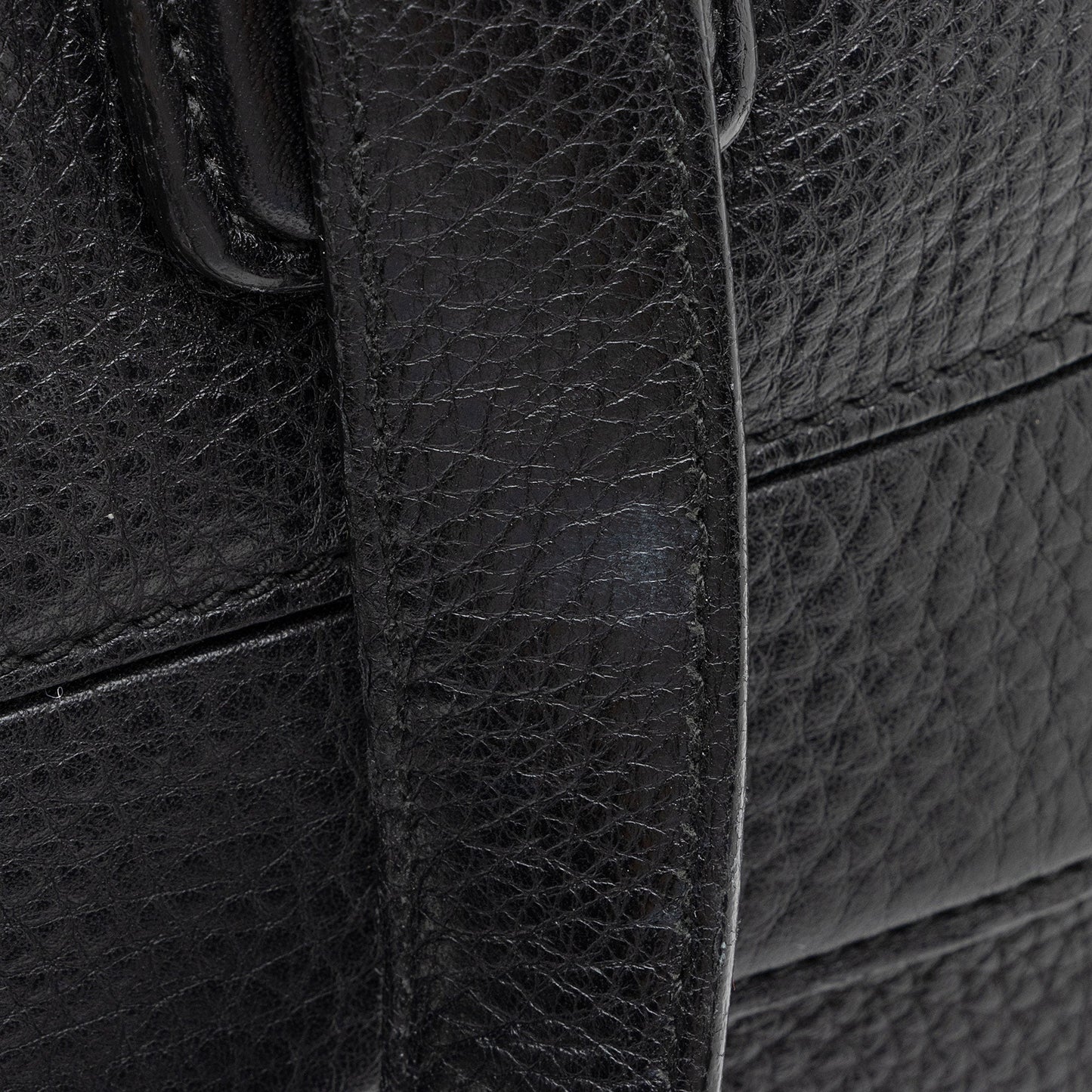 Gucci Leather Soho Duffle Bag (SHF-WH9J41)