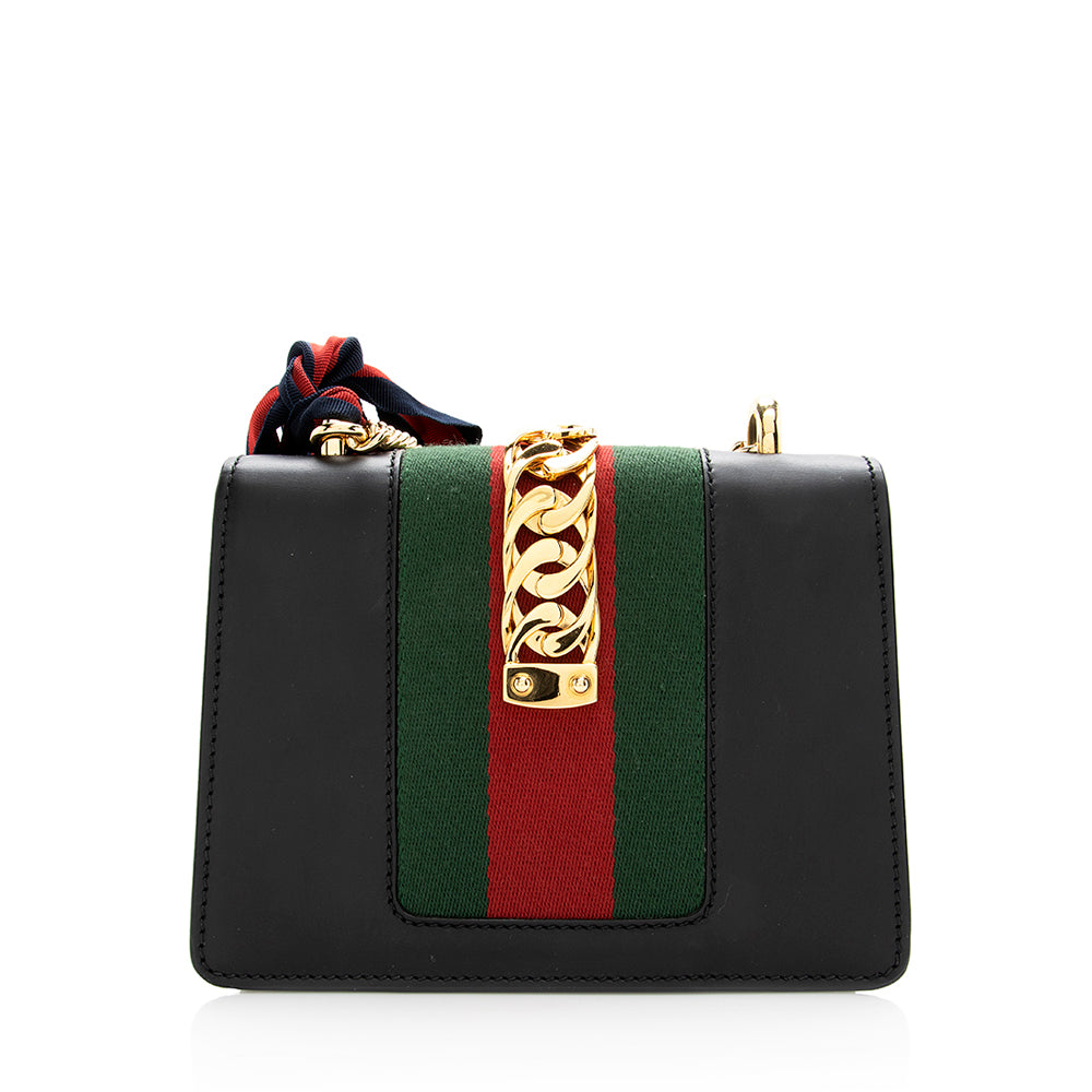 Gucci Leather Sylvie Small Shoulder Bag - FINAL SALE