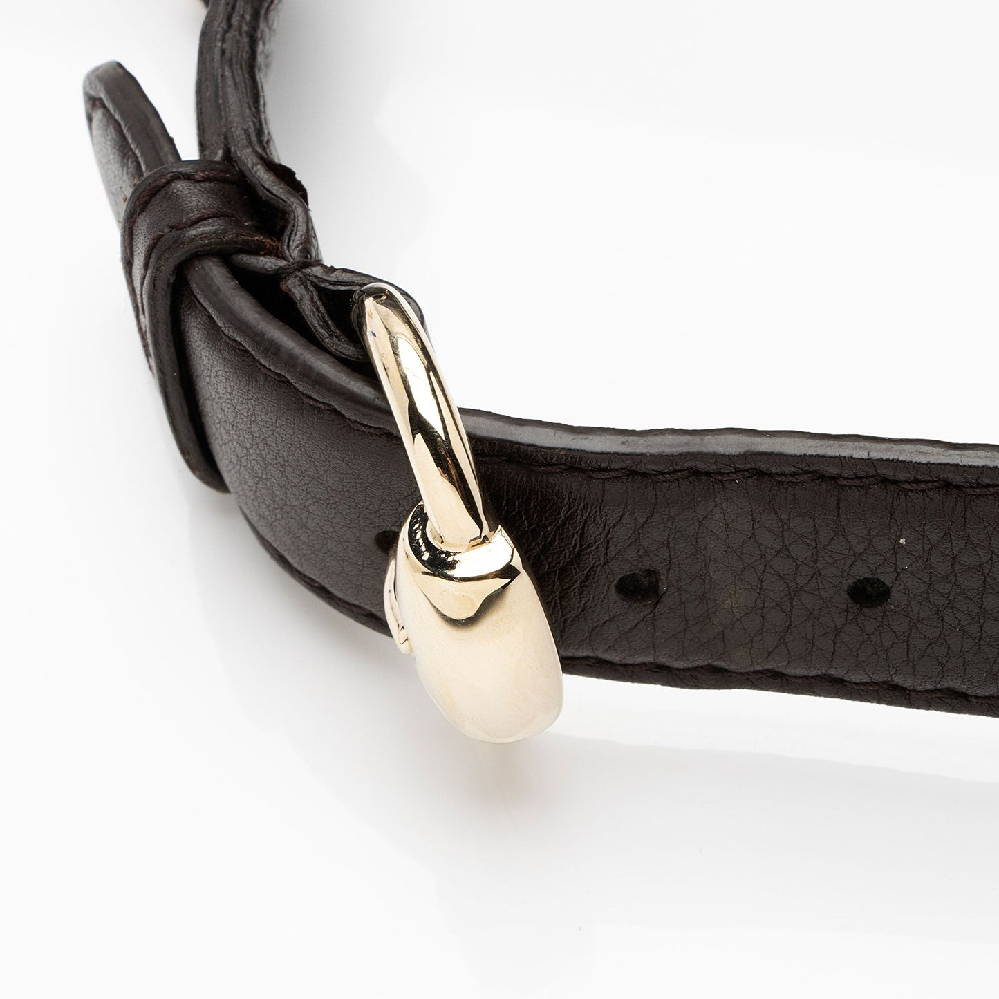 Gucci Leather Web Heritage Horsebit Large Hobo (SHF-mg2vZO)