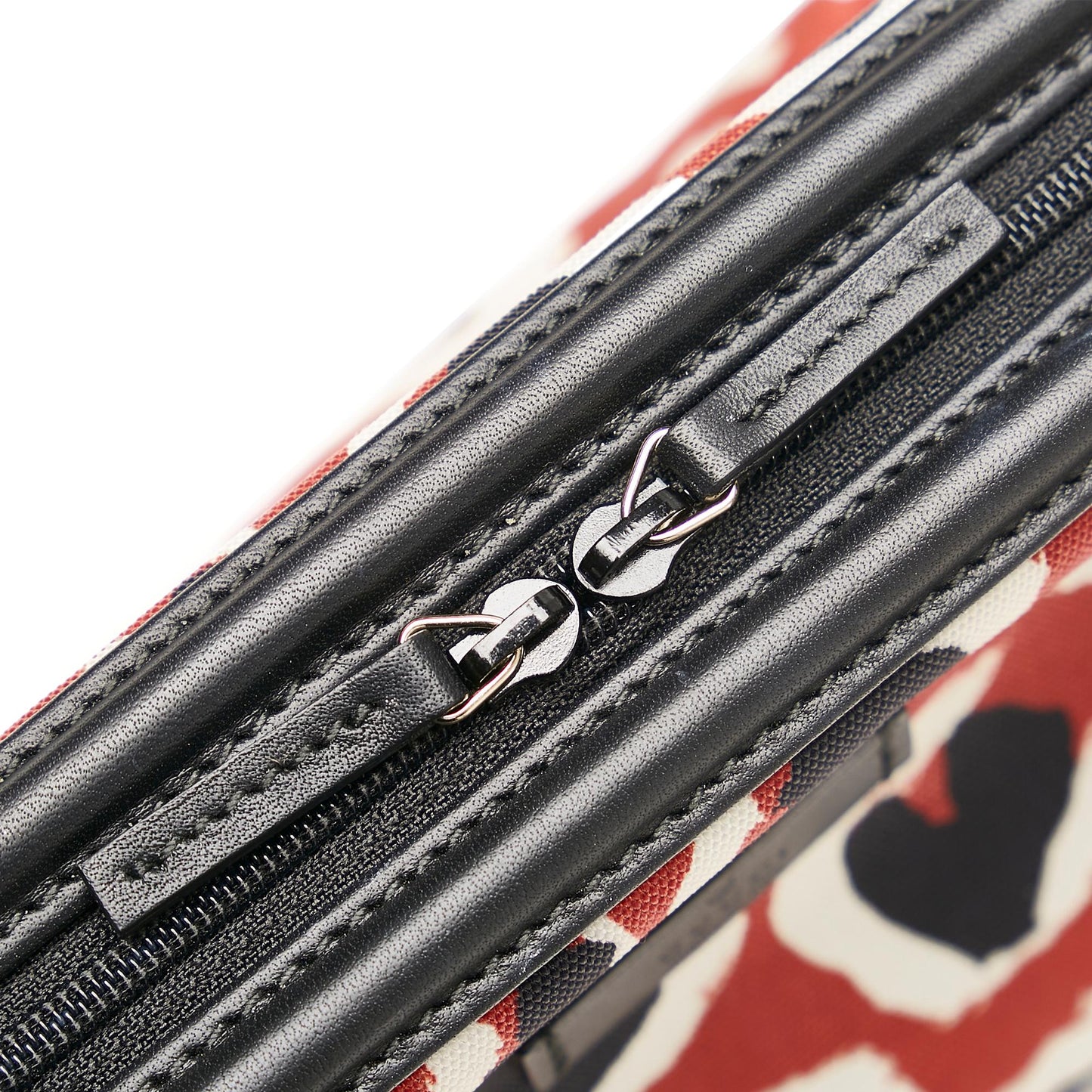 Gucci Leopard Printed Nylon Pouch