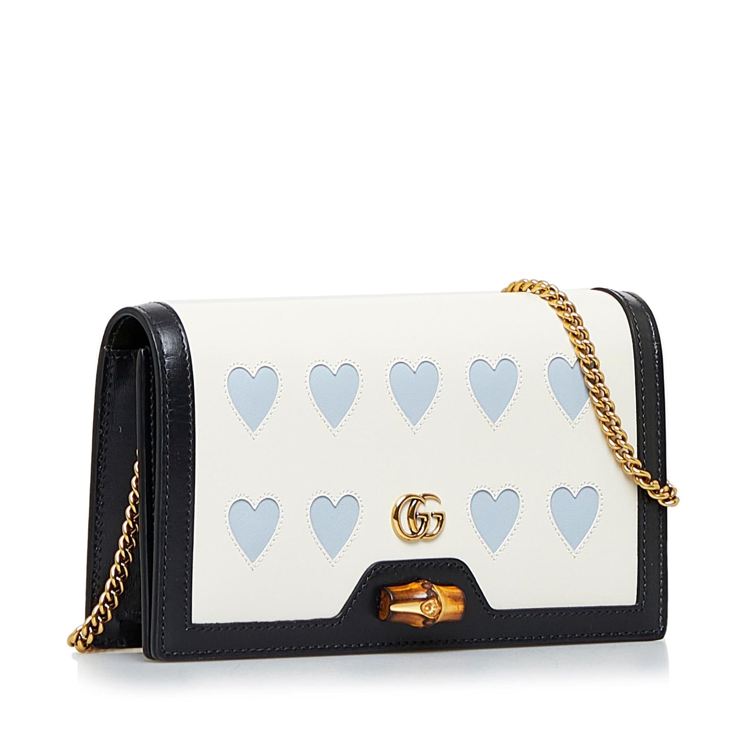 Gucci Lovelight Bamboo Diana Wallet on Chain (SHG-lali2Q)