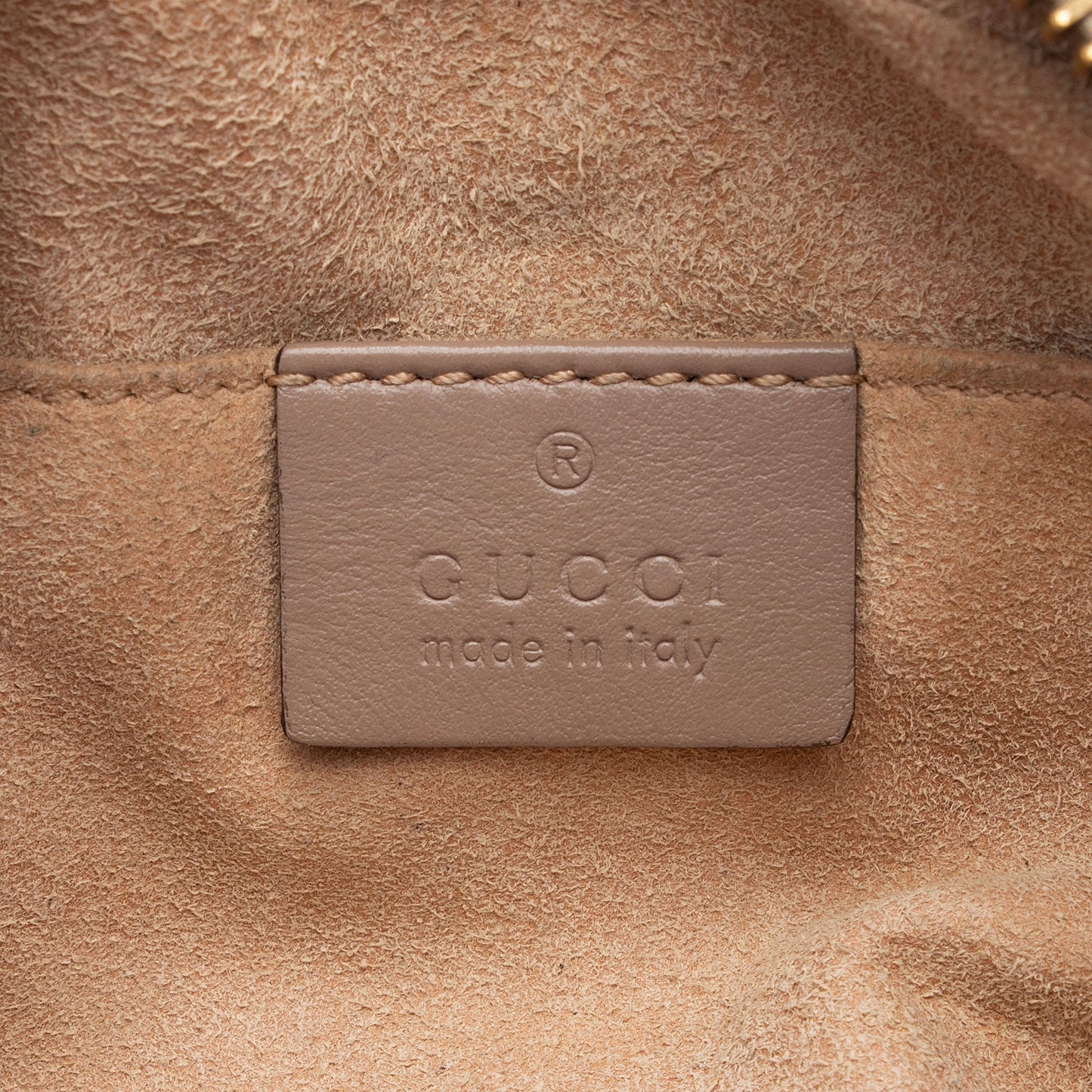 Gucci Matelasse Leather GG Marmont Mini Bag (SHF-mxqNer)