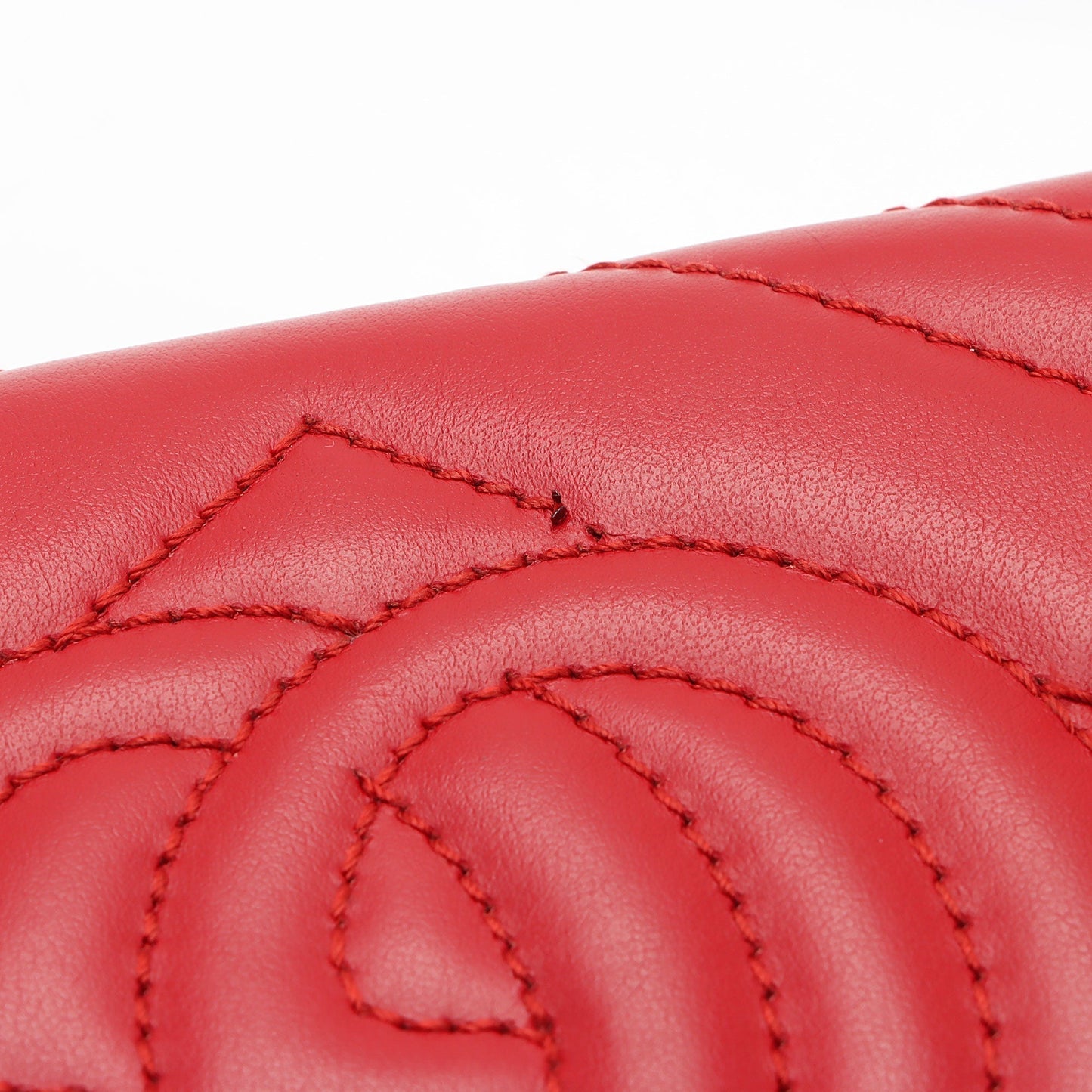 Gucci Matelasse Leather GG Marmont Mini Wallet on Chain Bag (SHF-2R5i8G)