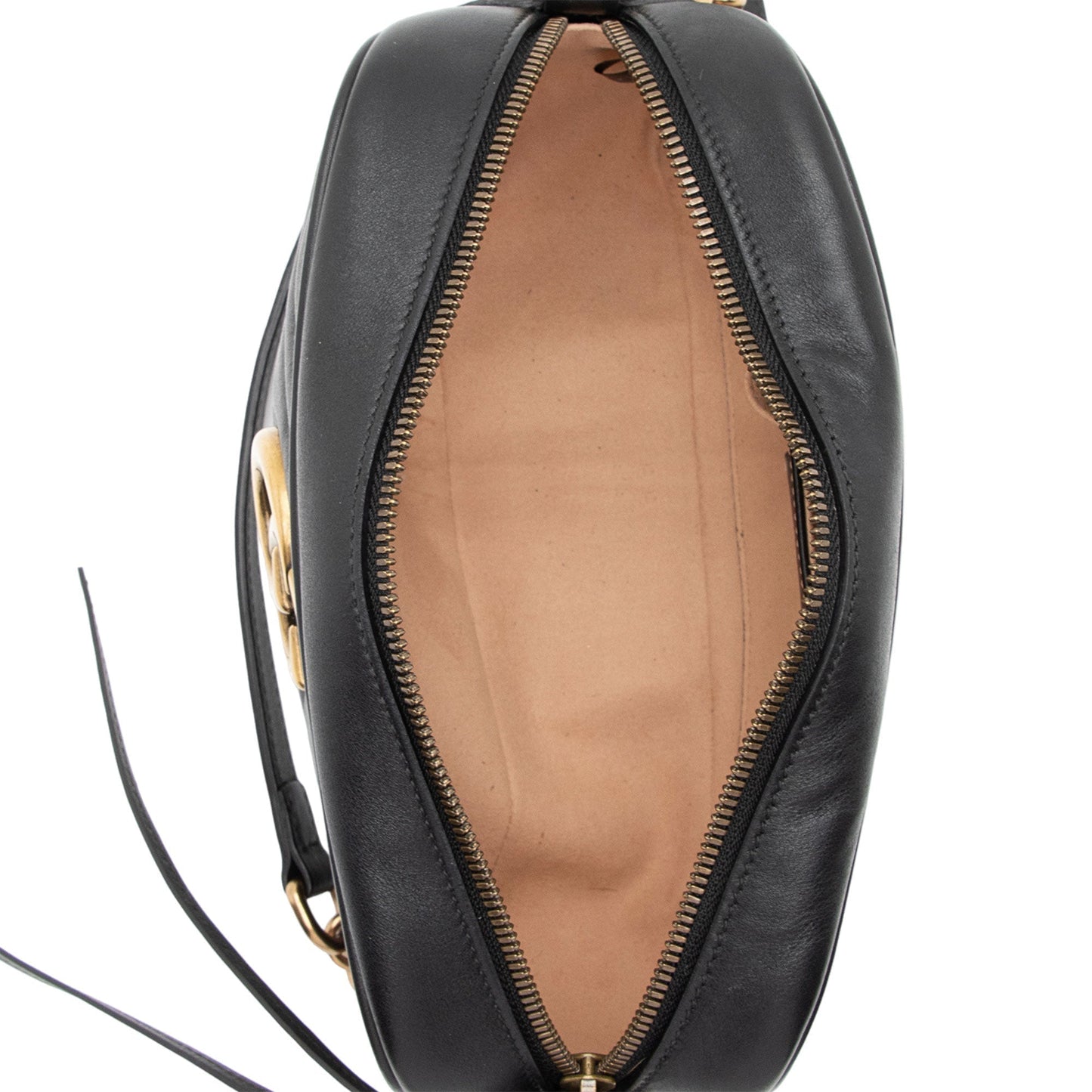 Gucci Matelasse Leather GG Marmont Small Shoulder Bag (SHF-yWuLoN)