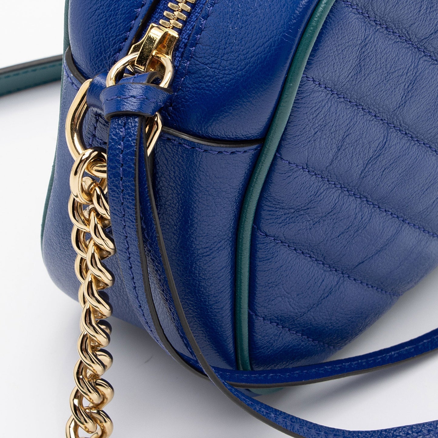Gucci Matelasse Leather GG Marmont Small Torchon Shoulder Bag (SHF-D0Xe5c)