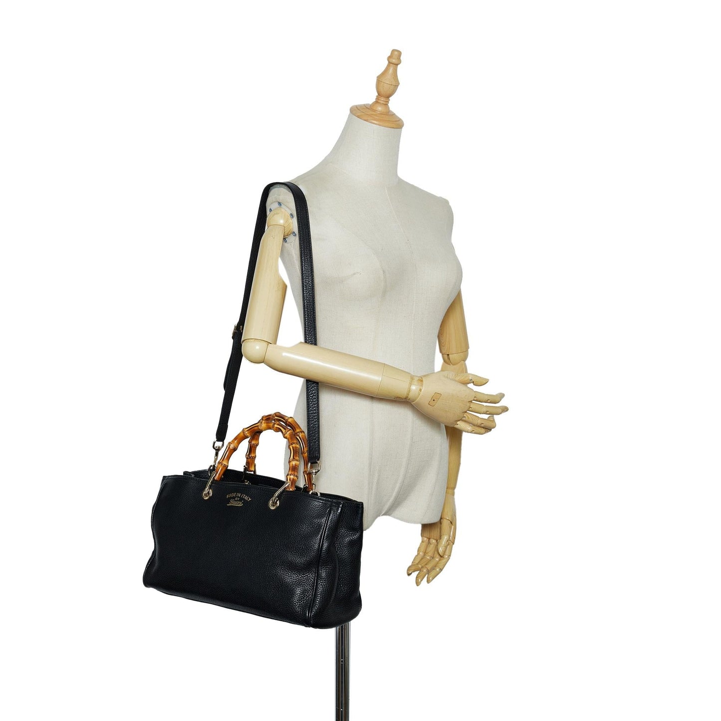 Gucci Medium Bamboo Shopper Satchel (SHG-aX6OHN)