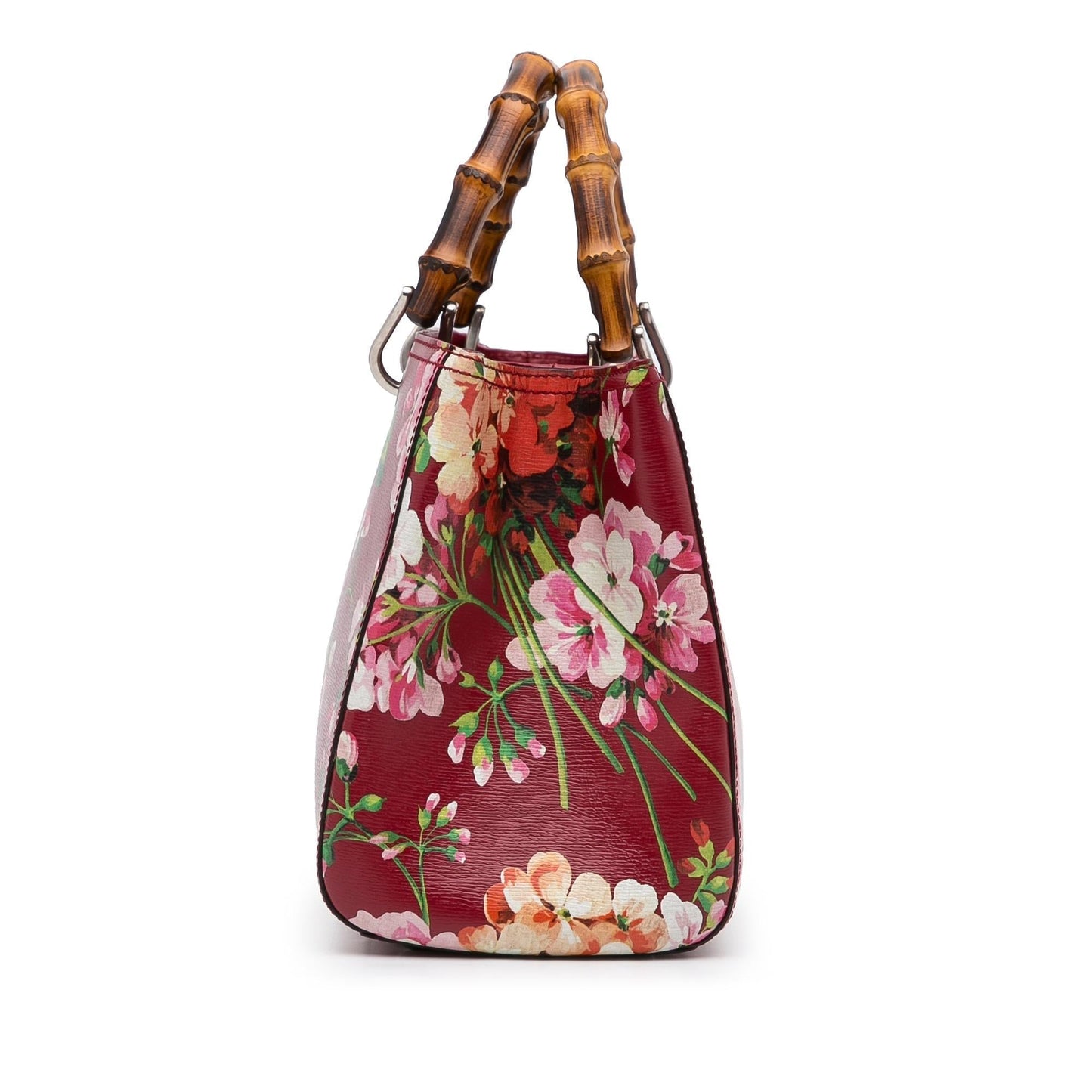 Gucci Medium Blooms Bamboo Shopper (SHG-iYBrtB)