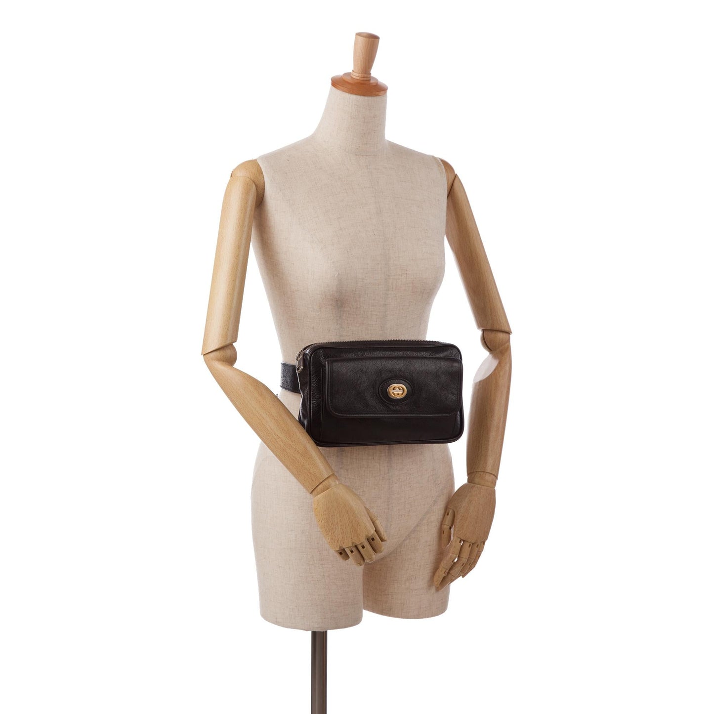 Gucci Medium Interlocking G Morpheus Belt Bag (SHG-ABCK70)
