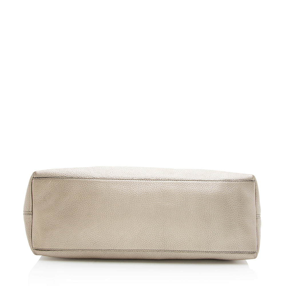 Gucci Metallic Leather Soho Medium Shoulder Bag