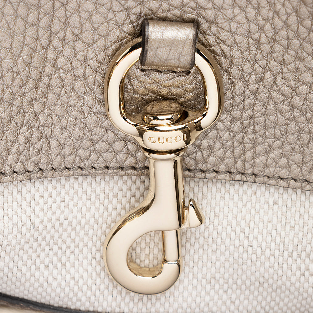 Gucci Metallic Leather Soho Medium Shoulder Bag