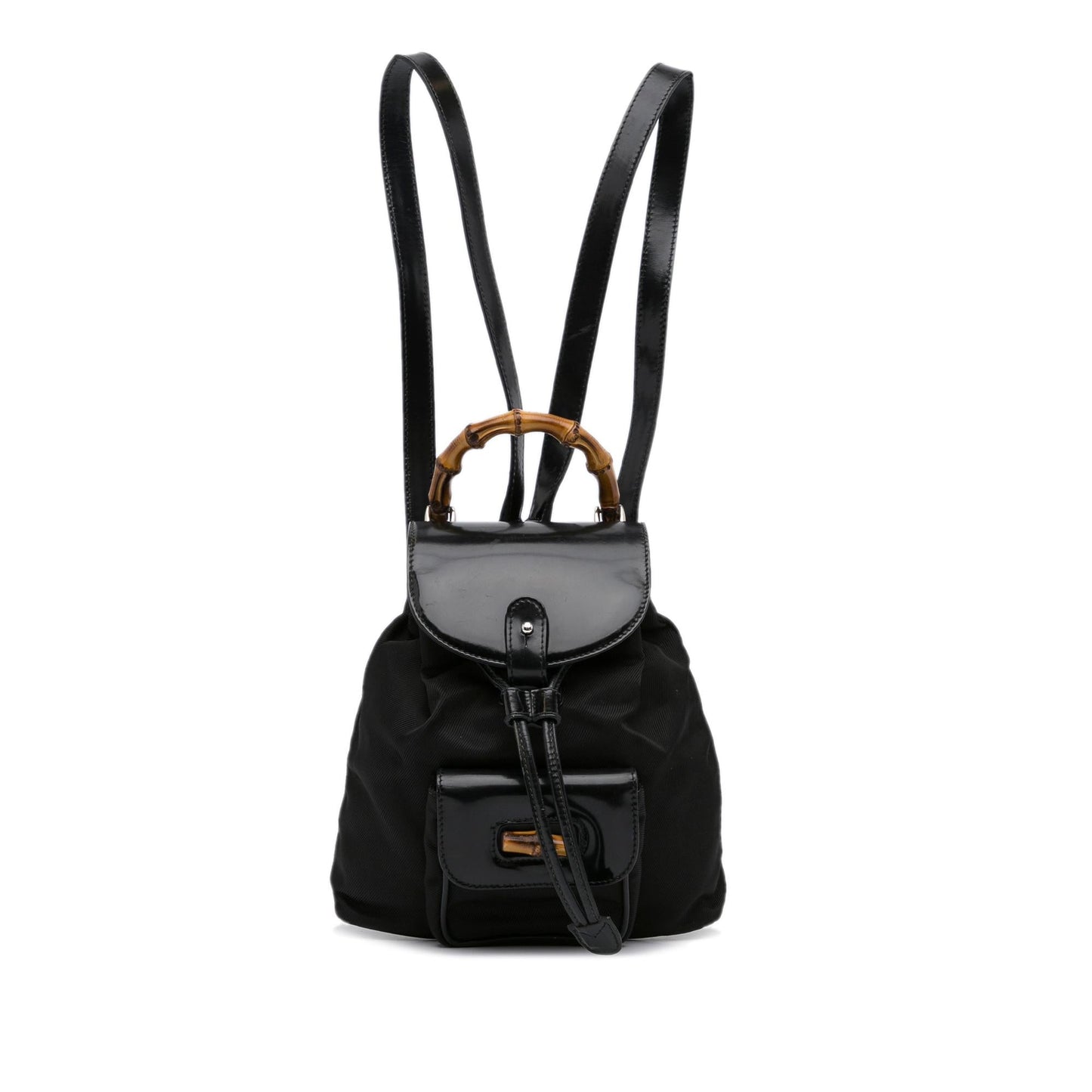 Gucci Mini Bamboo Backpack (SHG-cMpThL)