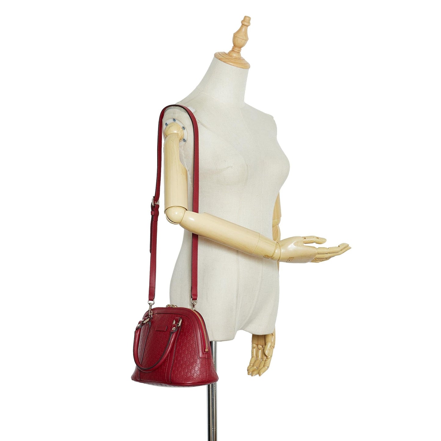 Gucci Mini Microguccissima Dome Satchel (SHG-PWOv7R)