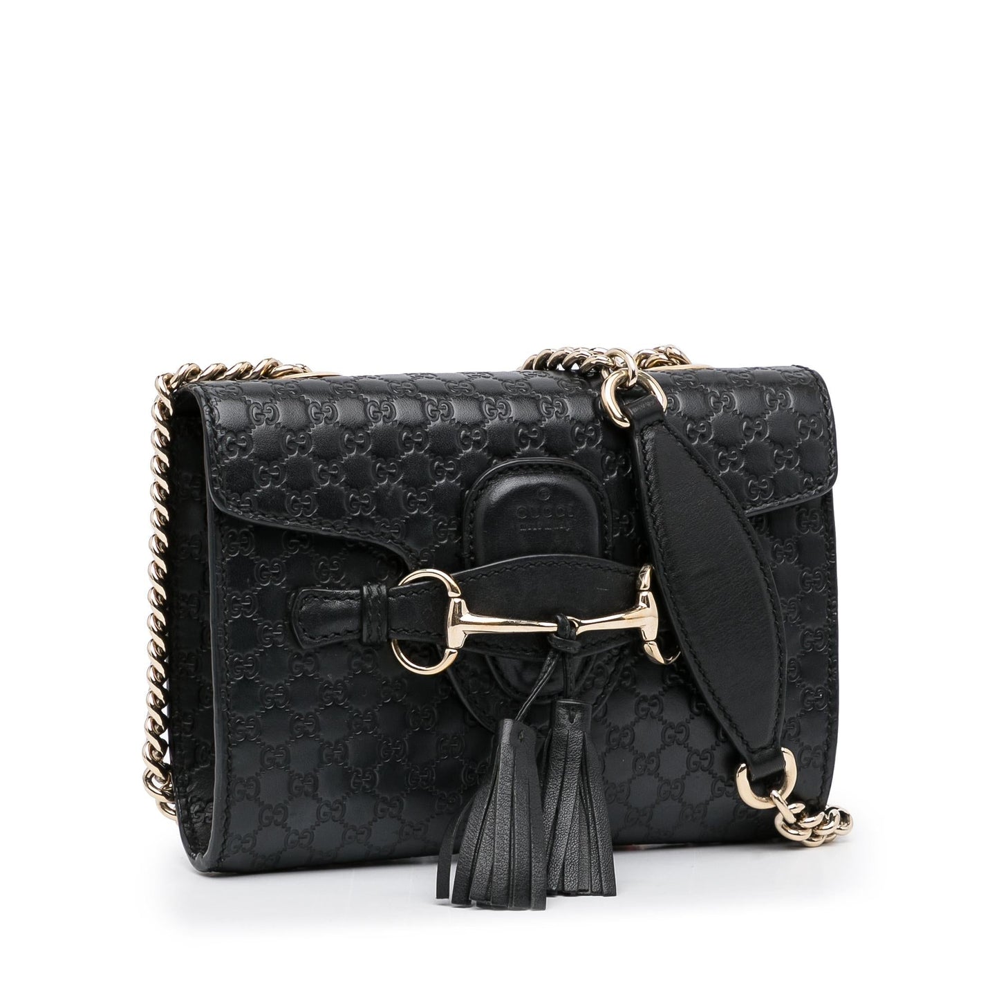 Gucci Mini Microguccissima Emily Crossbody Bag (SHG-JHzrWD)