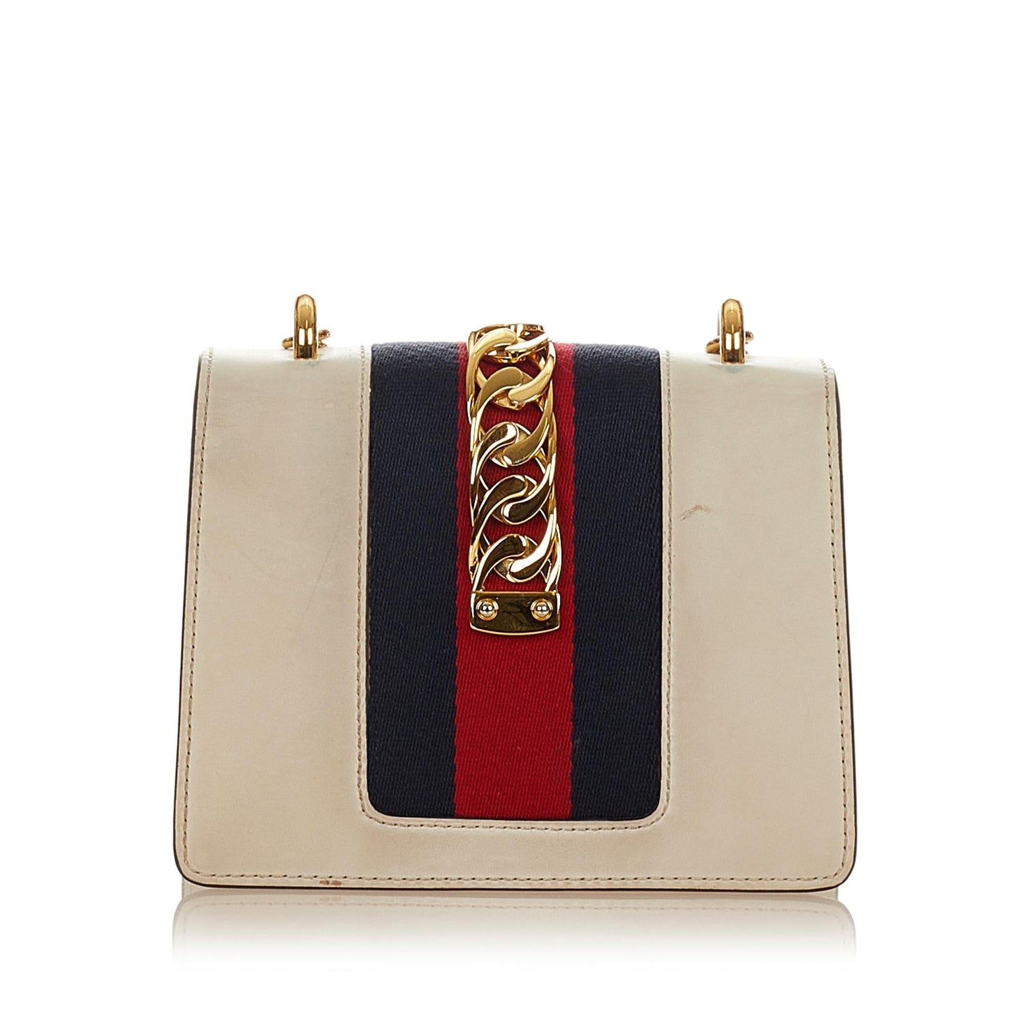 Gucci Mini Sylvie Leather Chain Shoulder Bag