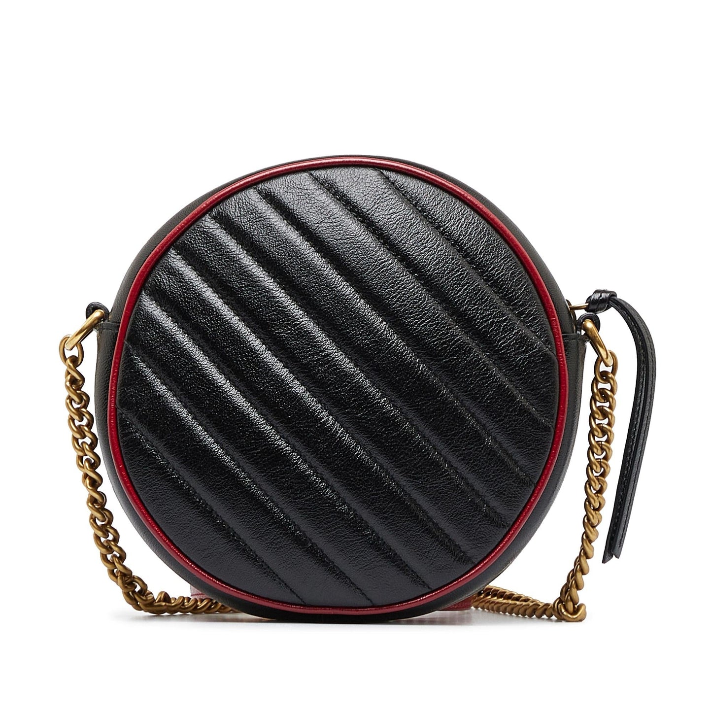 Gucci Mini Torchon GG Marmont Round Crossbody Bag (SHG-eGqyXA)