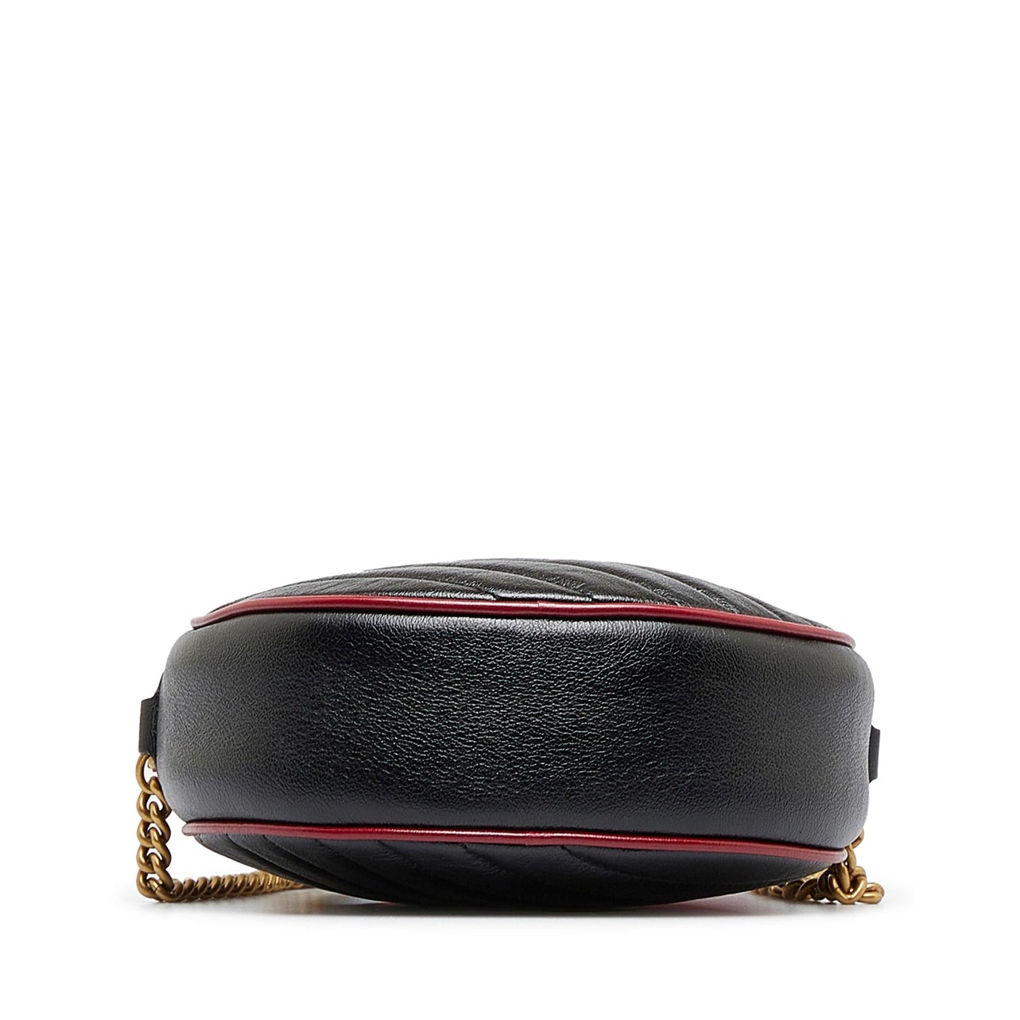 Gucci Mini Torchon GG Marmont Round Crossbody Bag (SHG-eGqyXA)