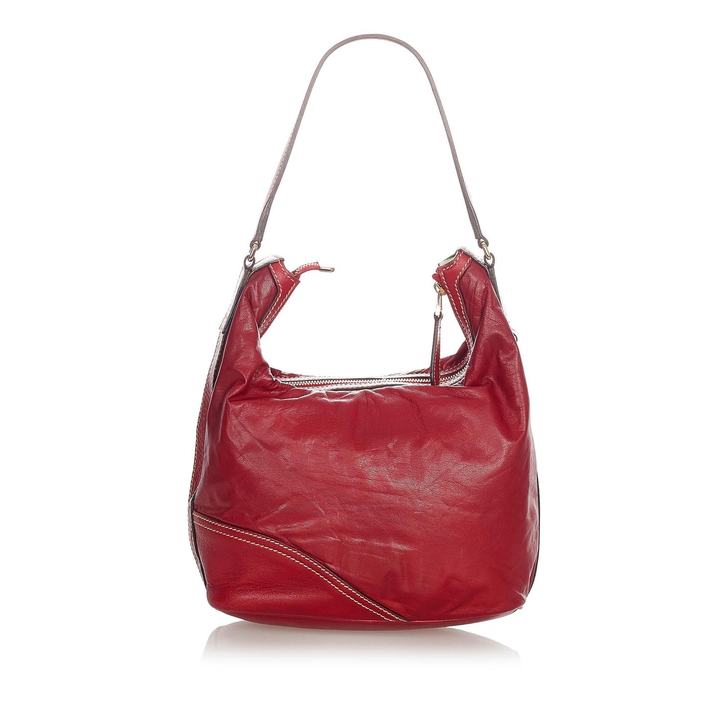 Gucci New Britt Leather Shoulder Bag