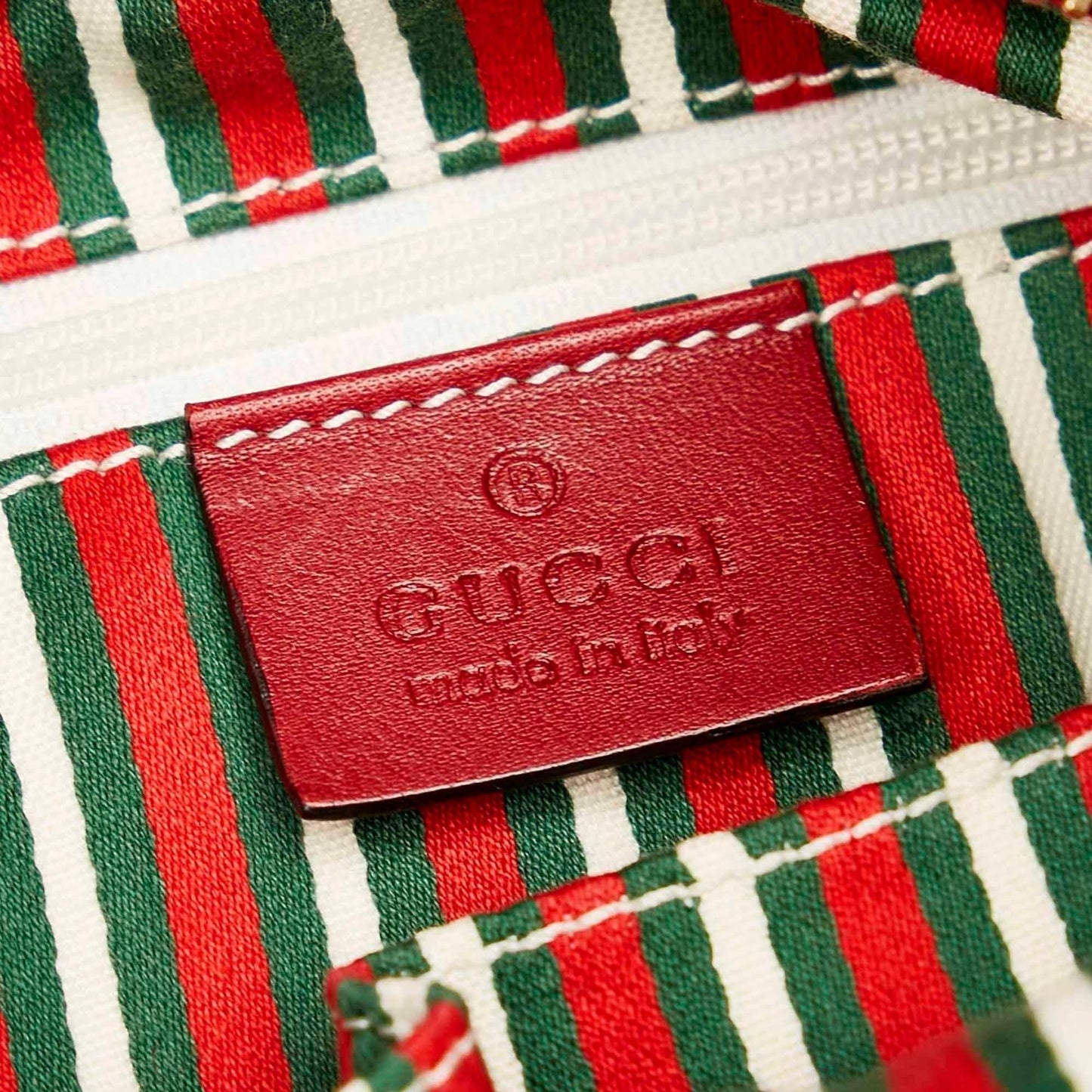 Gucci New Britt Leather Shoulder Bag