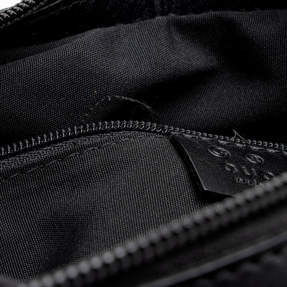 Gucci Nylon Leather Hobo - FINAL SALE