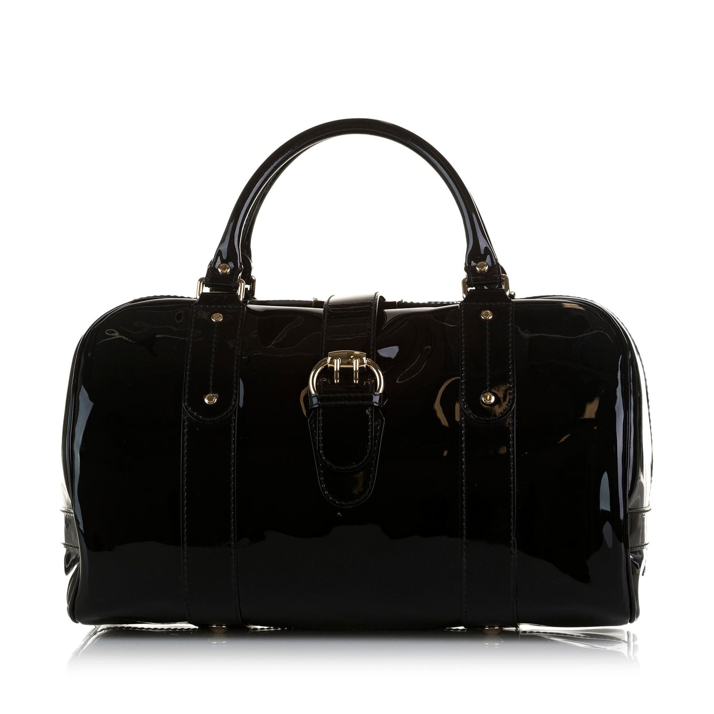 Gucci Patent Boston Bag (SHG-SjjnhF)