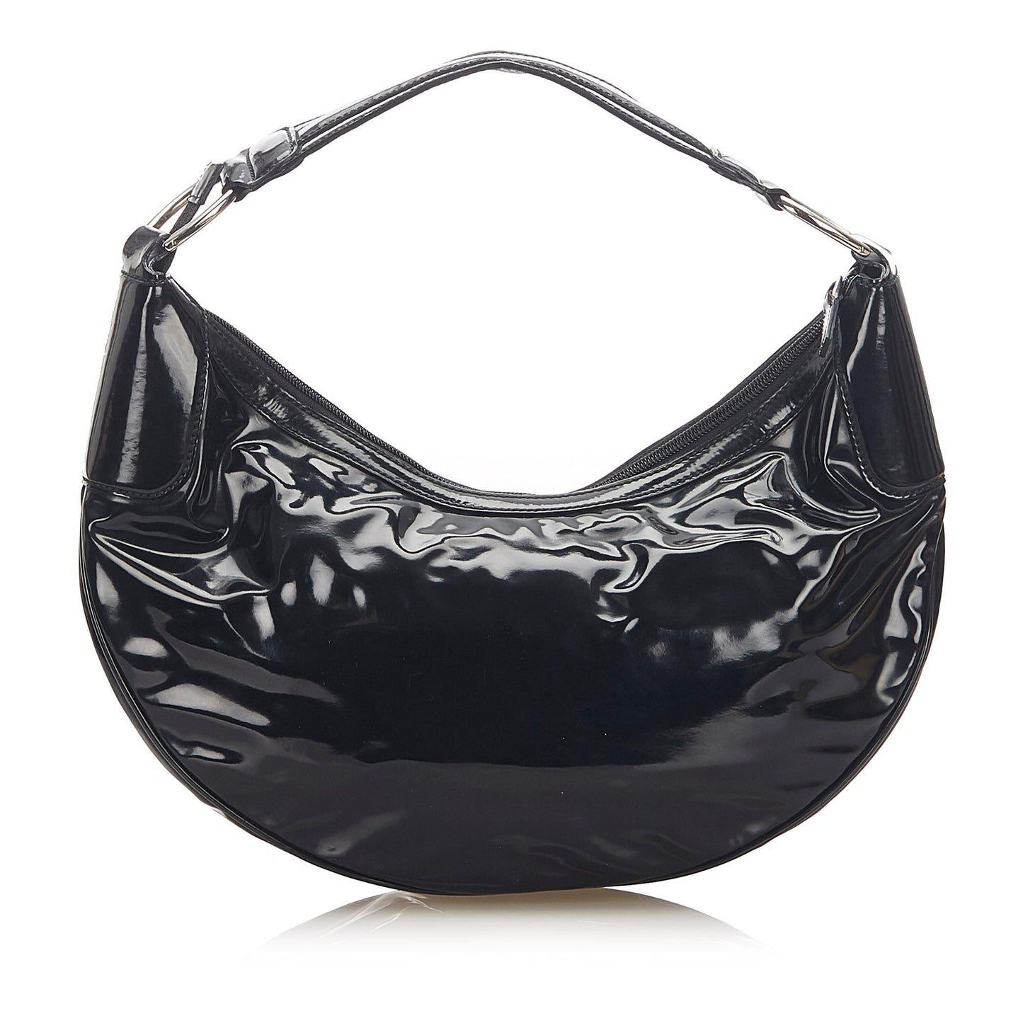 Gucci Patent Leather Hobo Bag