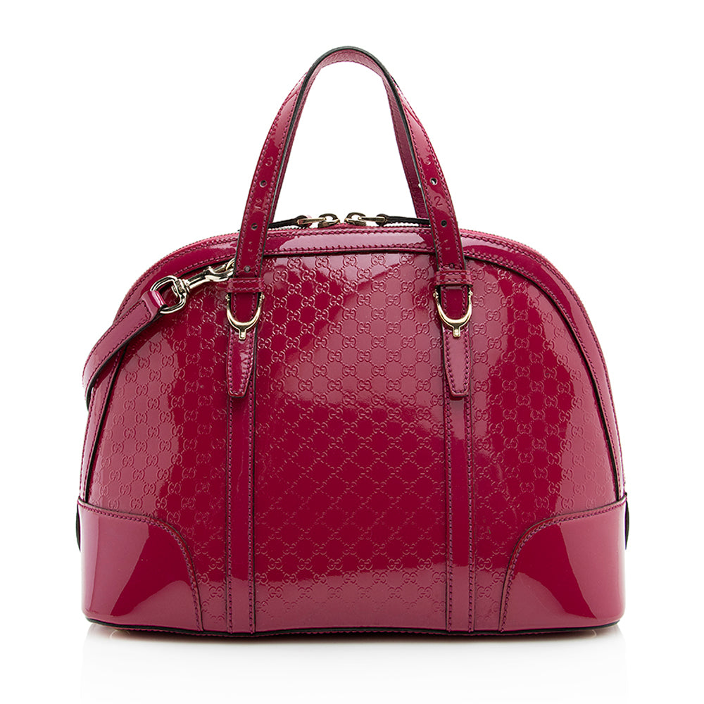 Gucci Microguccissima Patent Leather ]Nice Satchel