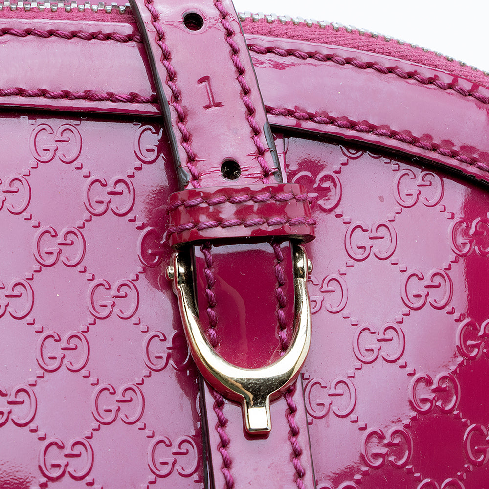 Gucci Microguccissima Patent Leather ]Nice Satchel (SHF-18853)