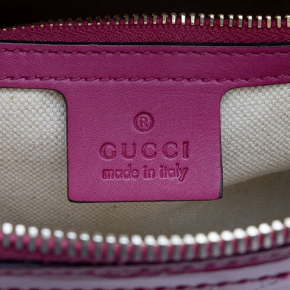 Gucci Microguccissima Patent Leather ]Nice Satchel