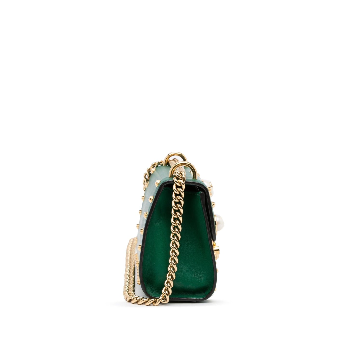 Gucci Pearl Studded Padlock (SHG-hZTmgn)