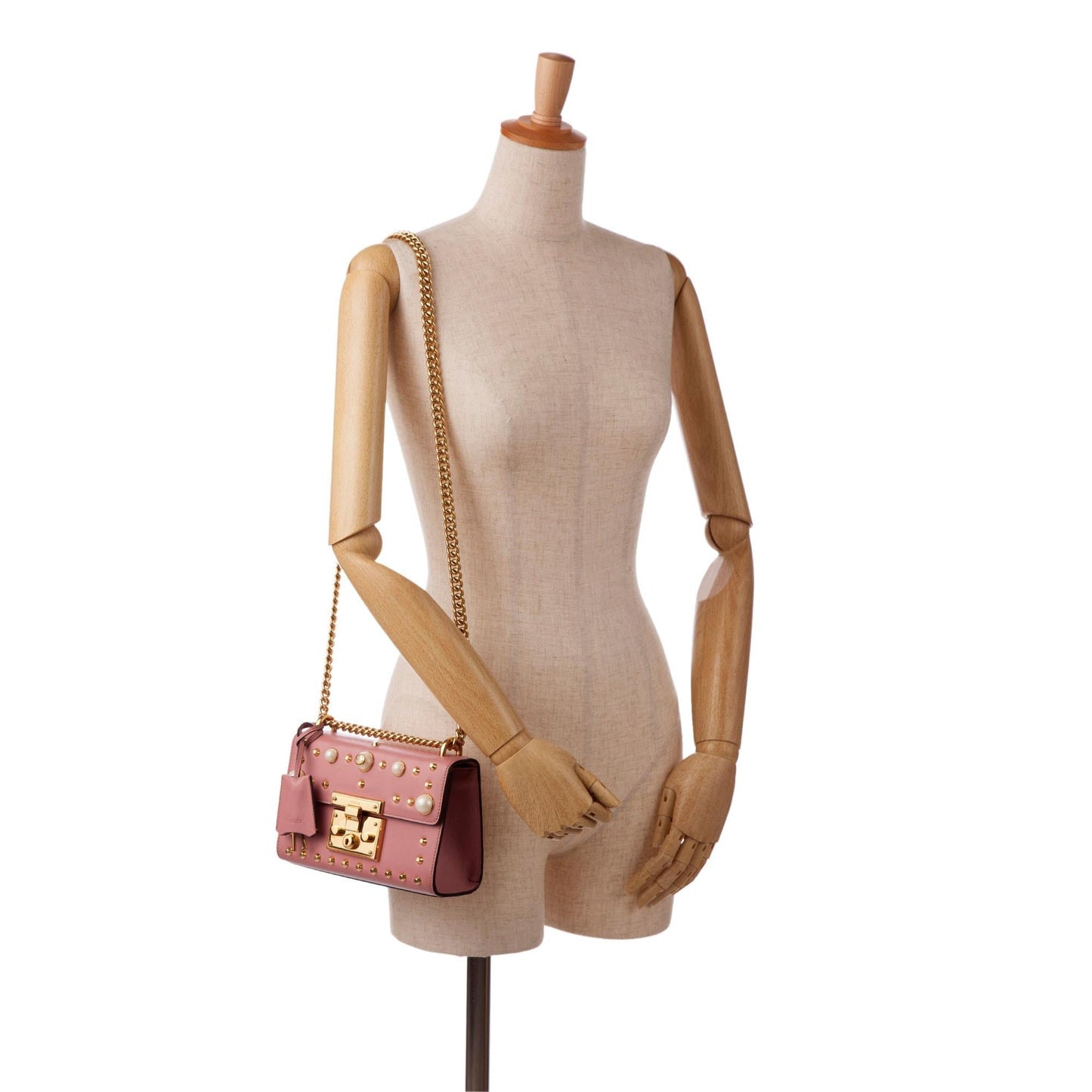 Gucci Pearl Studded Padlock (SHG-r5jgoa)