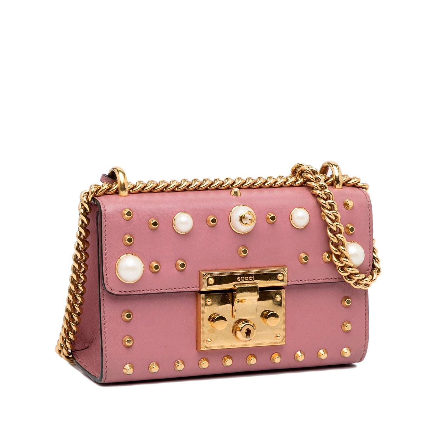 Gucci Pearl Studded Padlock (SHG-r5jgoa)