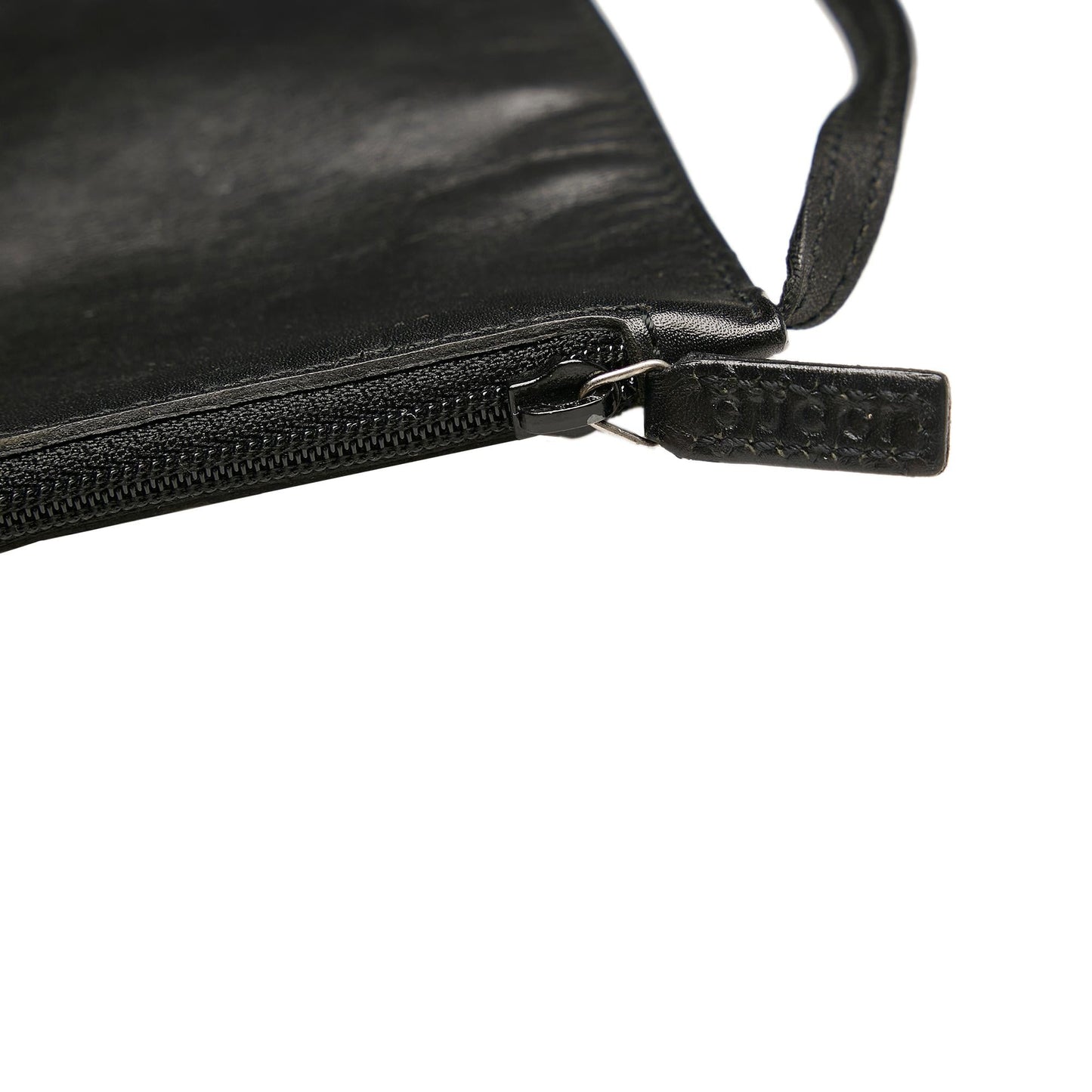 Gucci Perforated Jackie Leather Shoulder Bag