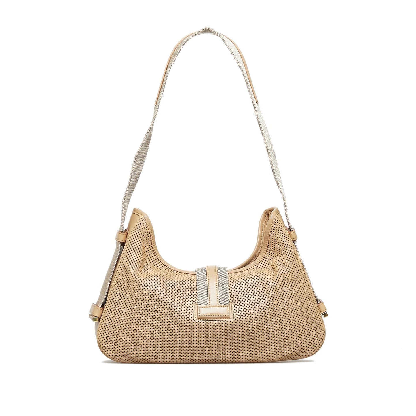 Gucci Perforated Jackie Shoulder Bag (SHG-FHA5EO)