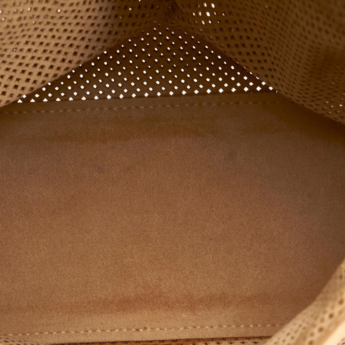 Gucci Perforated Leather Shoulder Bag