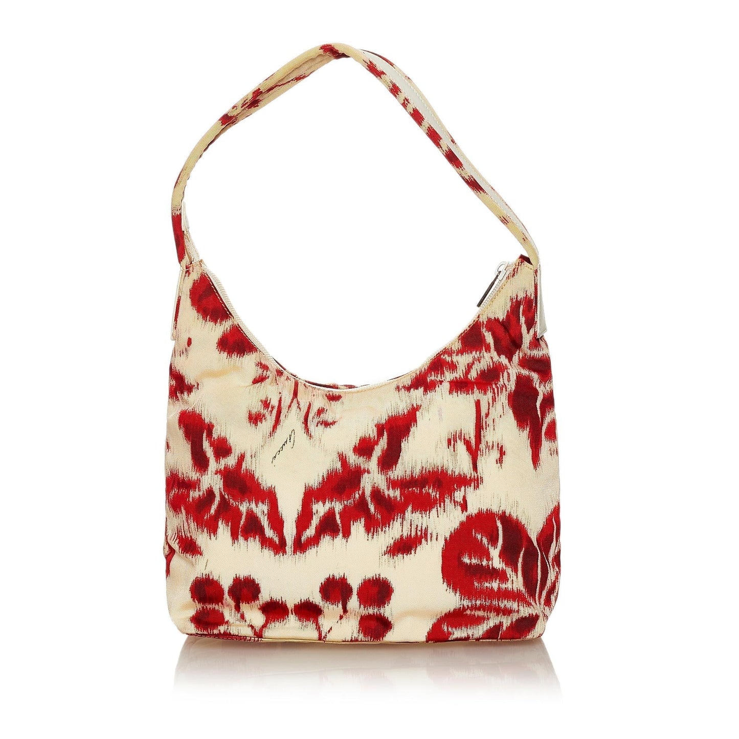 Gucci Printed Canvas Shoulder Bag